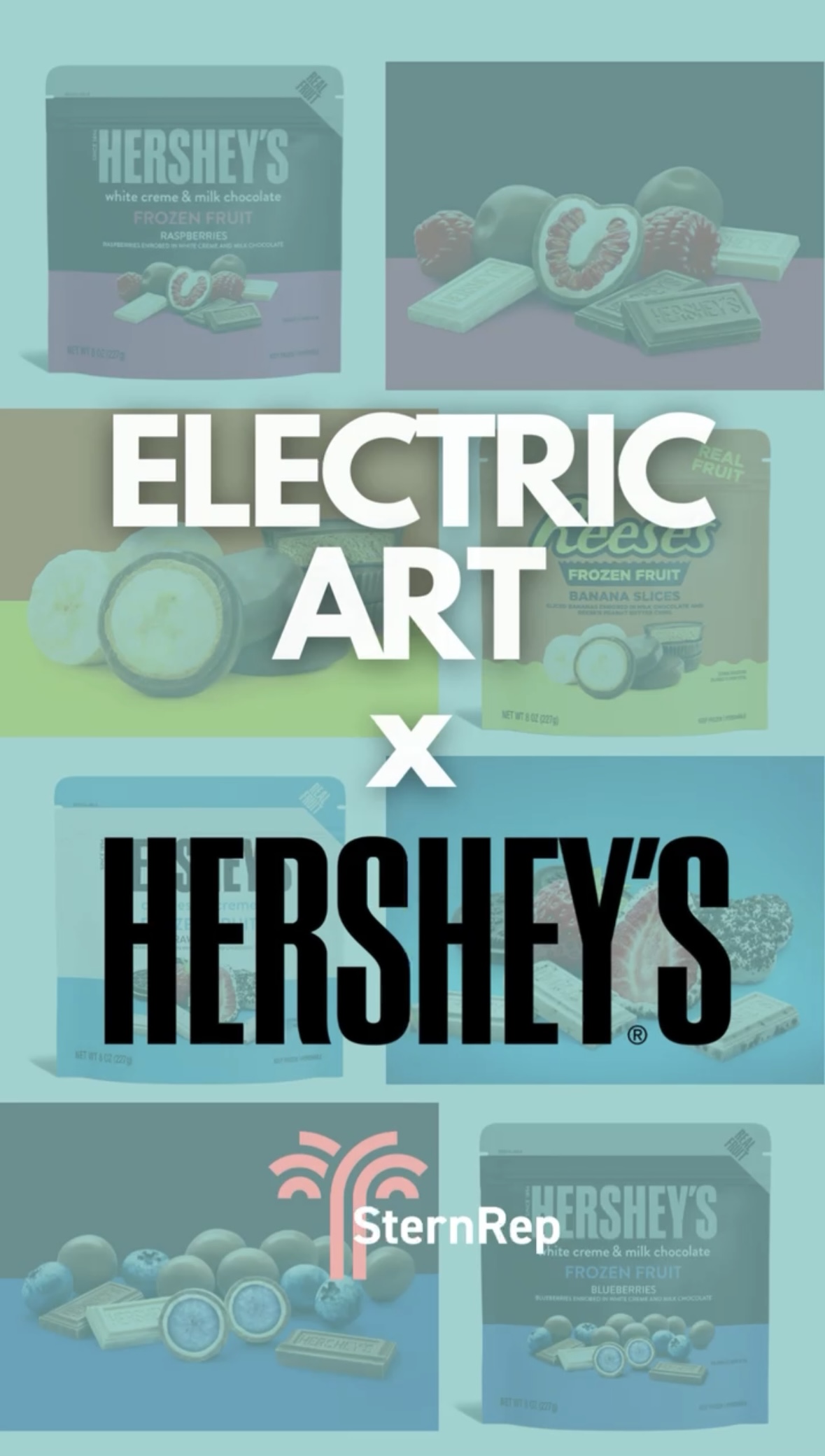 electric art cgi creates new cover image for hershey's chocolate