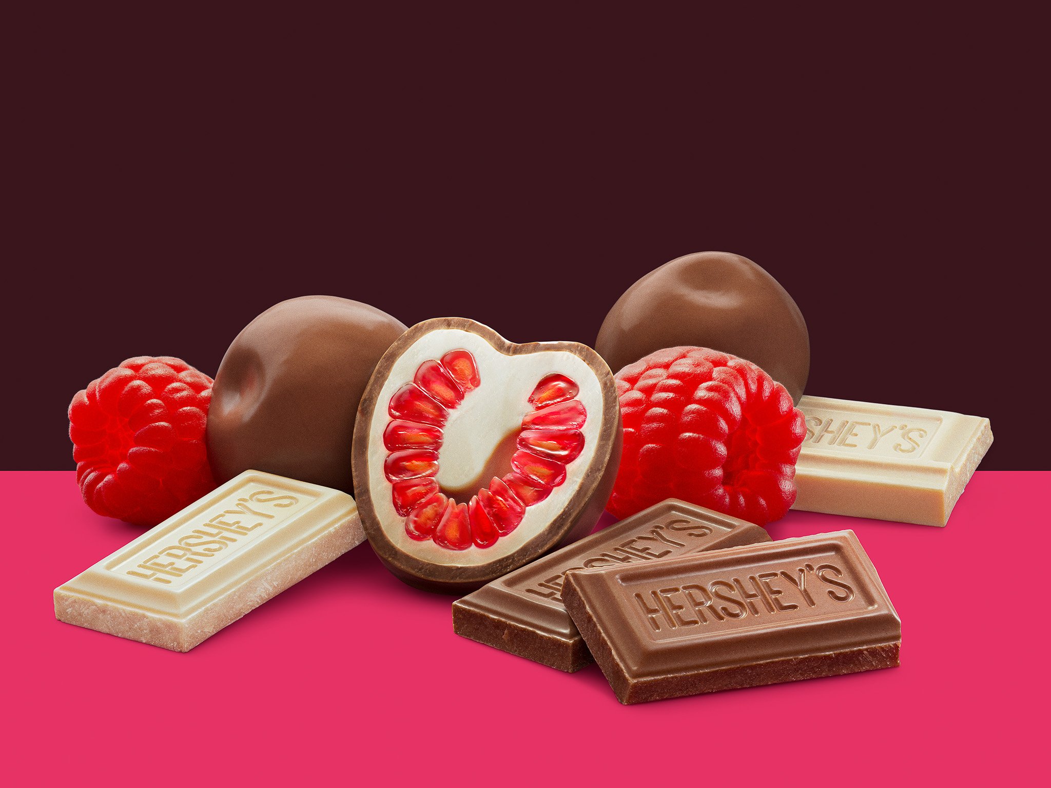 electric art cgi creates cover art for new hershey's chocolate product